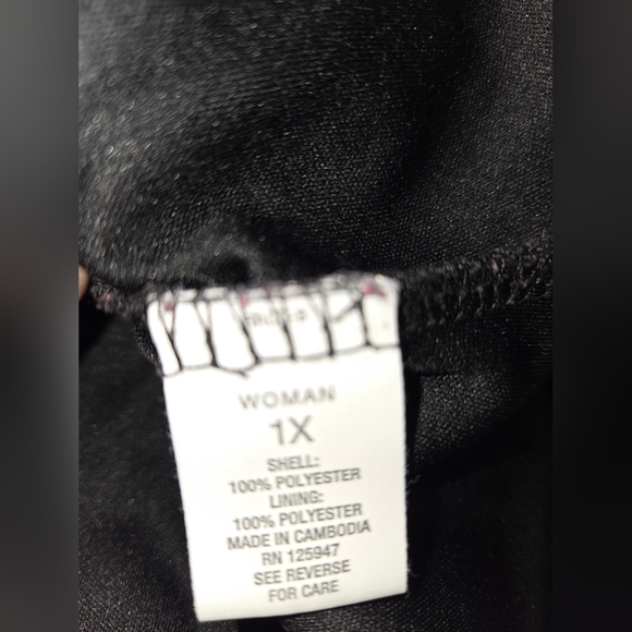 Roz & Ali Multicolor Zigzag Blouse With Silver Threading - Picture 8 of 8